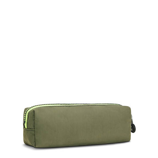 Plecaki Kipling Boran Pencil Case Oliwkowe | PL 1169NW